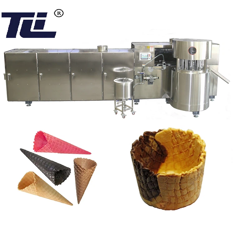 Vafeļu konusu un bļodu veidotājs